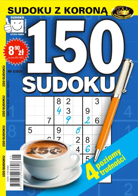 Okładka — 150 Sudoku