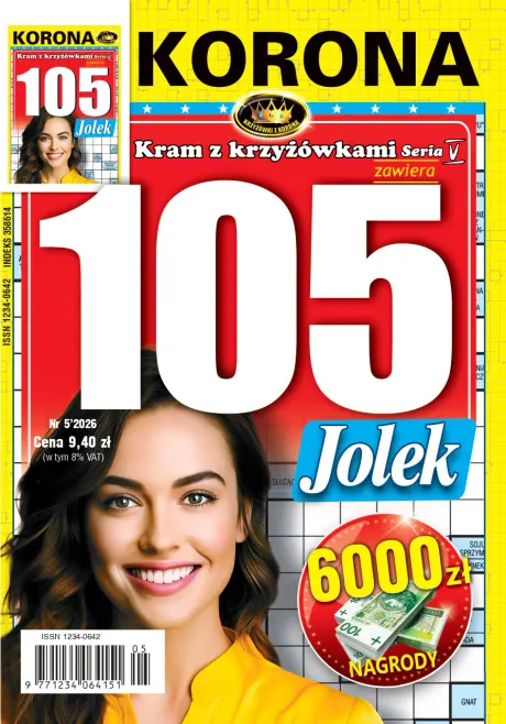 Okładka — Kram z krzyżówkami 105 Jolek