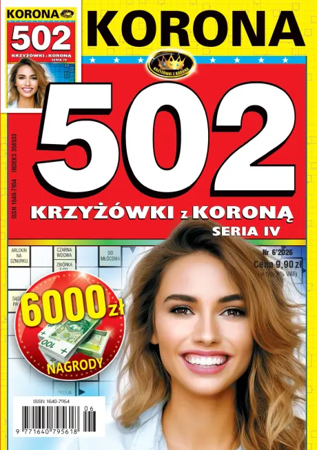 Okładka — Krzyżówki z Koroną seria IV